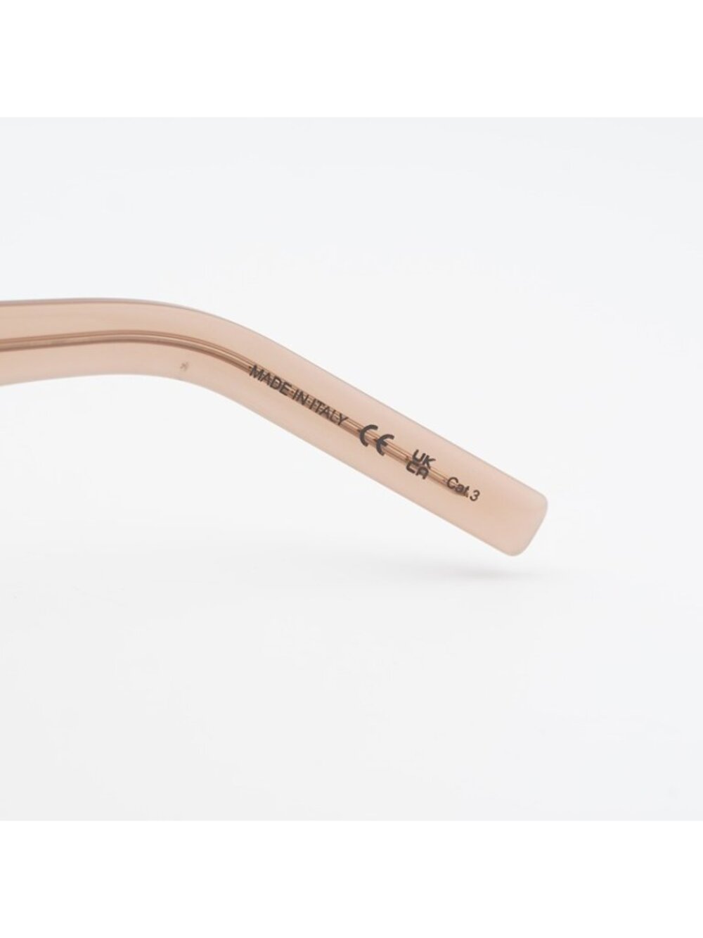 Saint Laurent SL534 SUNRISE 014 Sunglasses Orange Rectangle Frame, Brown Lenses - Picture 8 of 12